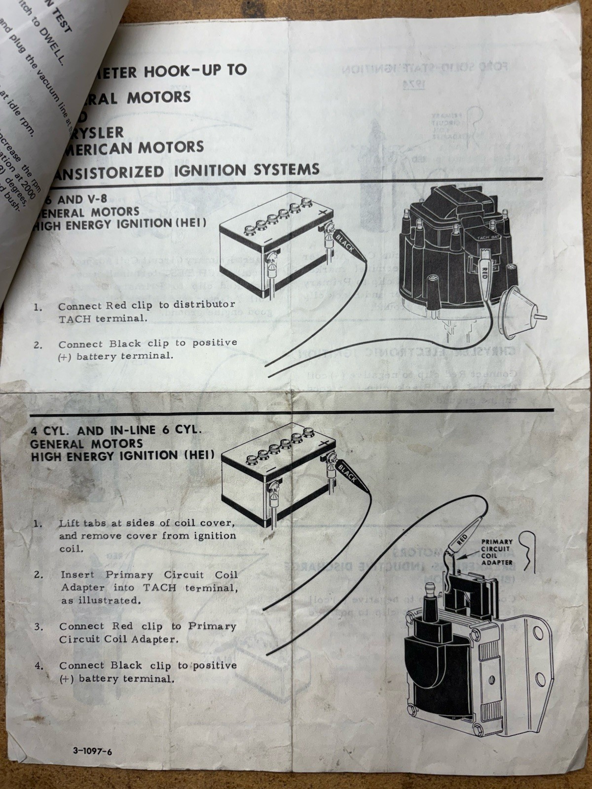Stewart Warner Tach-Dwell-Points Meter