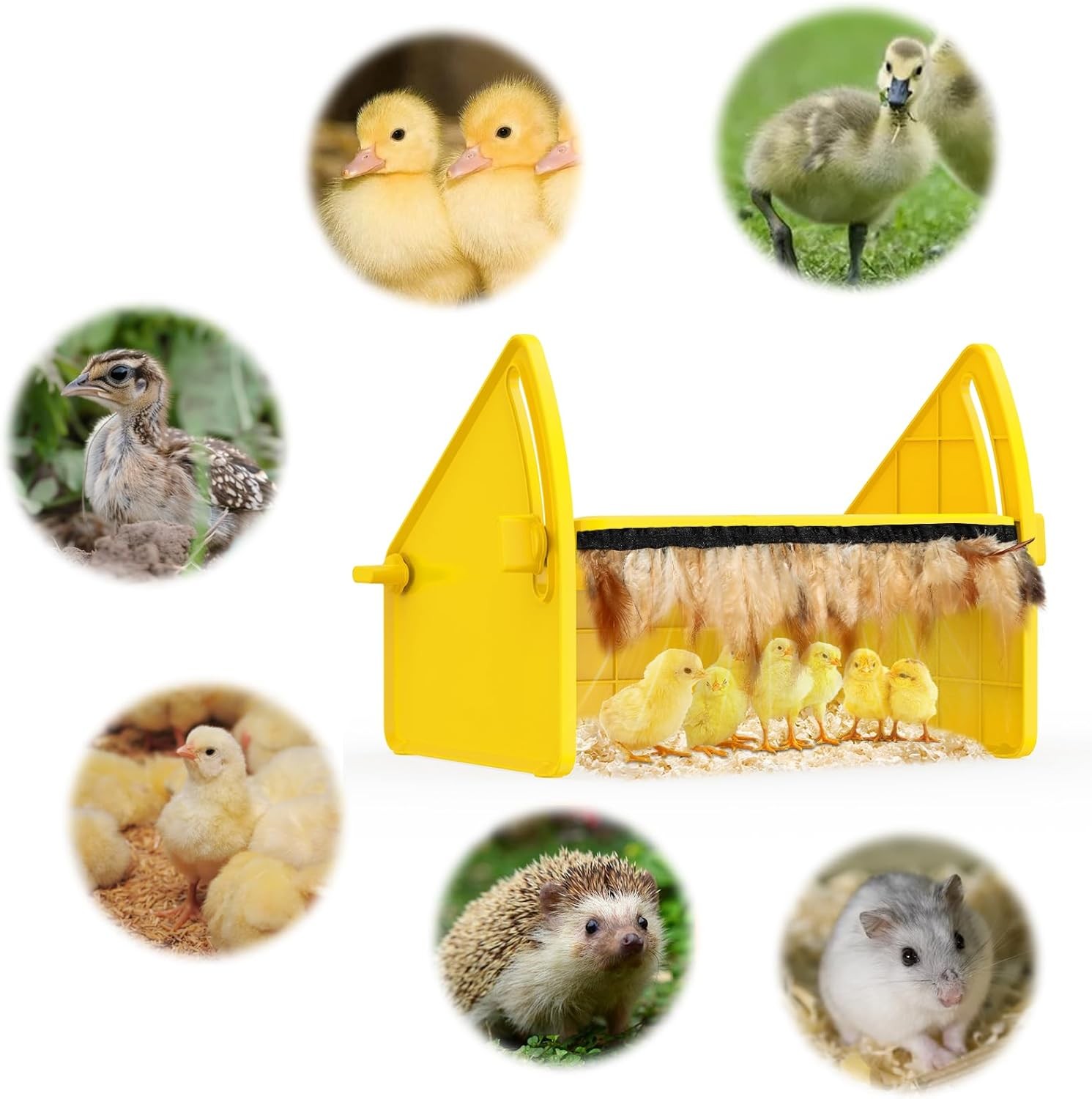 Heating Brooder Plate for Chicks Ducklings, Adjustable 3 Levels Temperature Broo