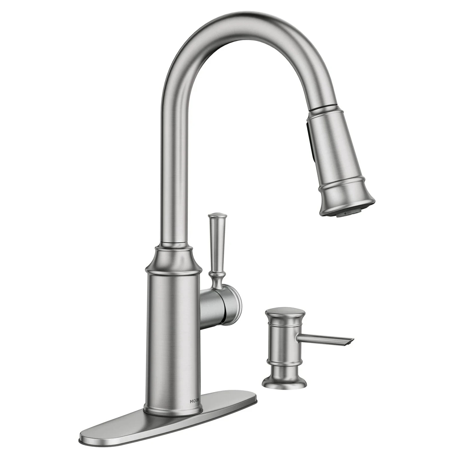 Moen 87731SRS Glenshire Pull-down Kitchen Faucet - Stainless Steel