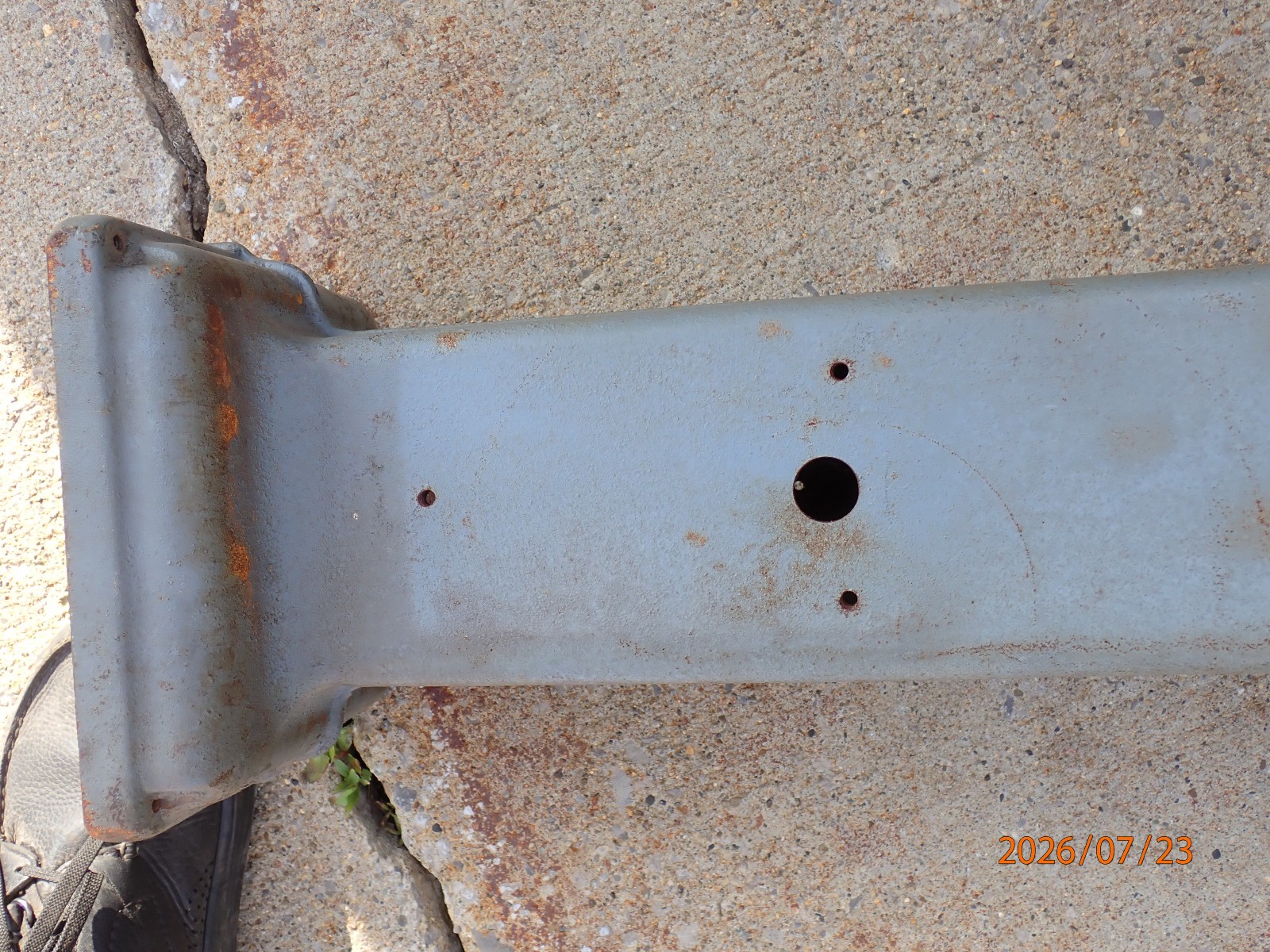 VINTAGE CAST IRON BALDOR GRINDER BUFFER PEDESTAL BASE STAND