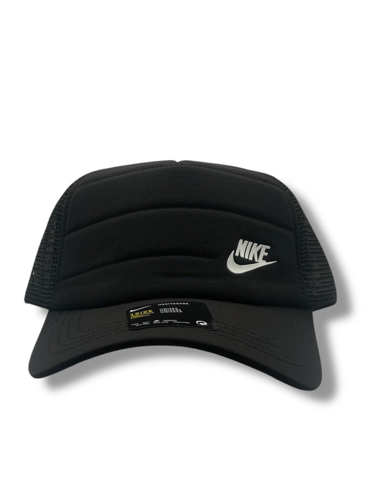 Nike Heritage 86 - Trucker Hat Adjustable Strap Black New with Tags