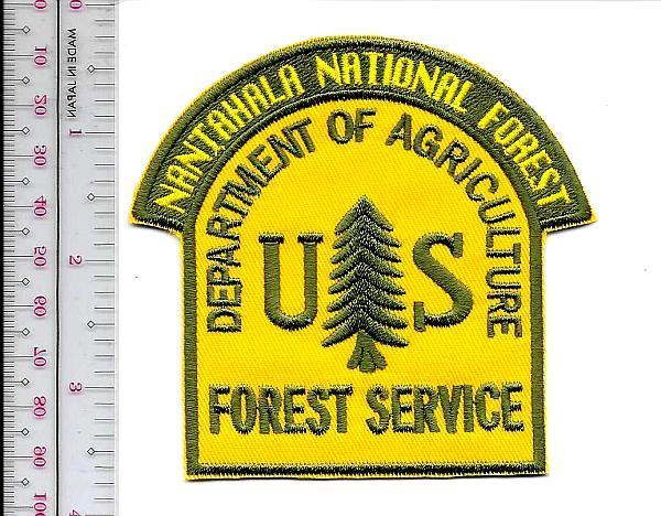 National Forest  North Carolina Nantahala National Forest Patch vel NO TARIFF