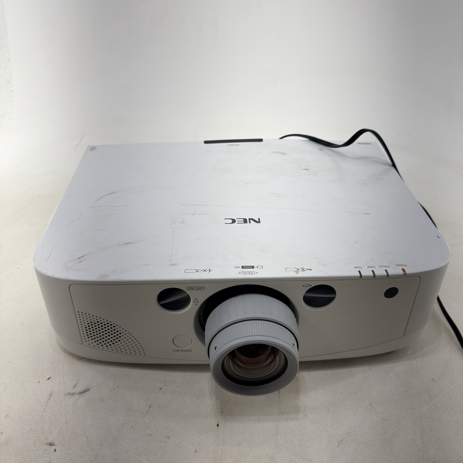 NEC NP-PA500U 5000 ANSI Projector - White NO Bulb FOR PARTS