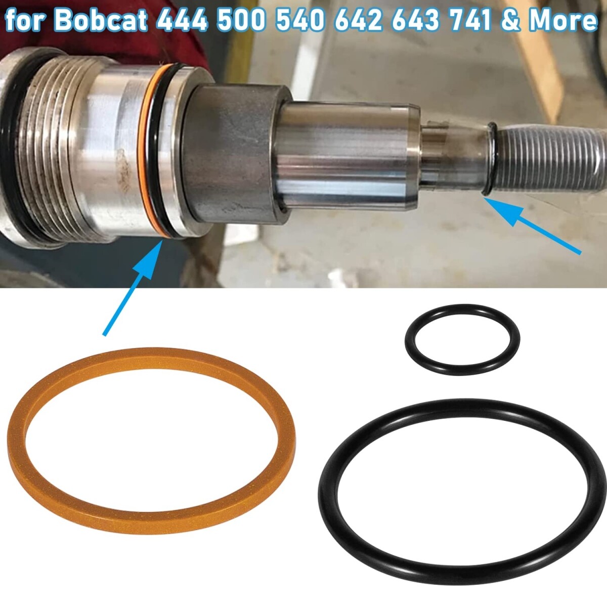 6803329 for Bobcat 444 500 540 642 643 741 7137769 Hydraulic Cylinder Seal Kit