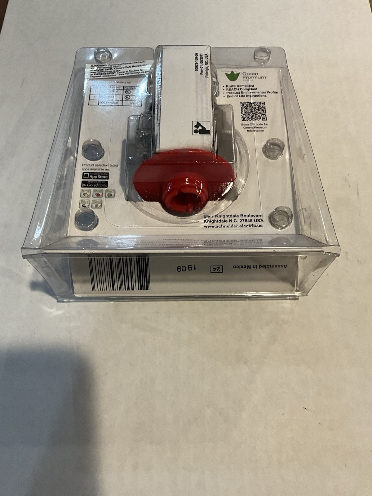 Schneider Electric 30mm Mushroom Push Button Harmony 9001AB3
