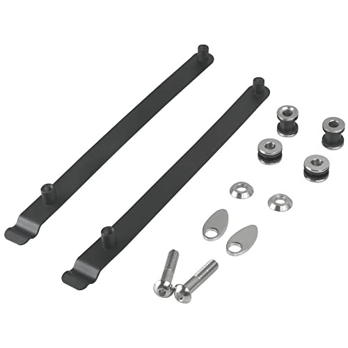Docking Hardware Kit Compatible with Harley 2006-2017 Dyna Black | FXD,FXDC,