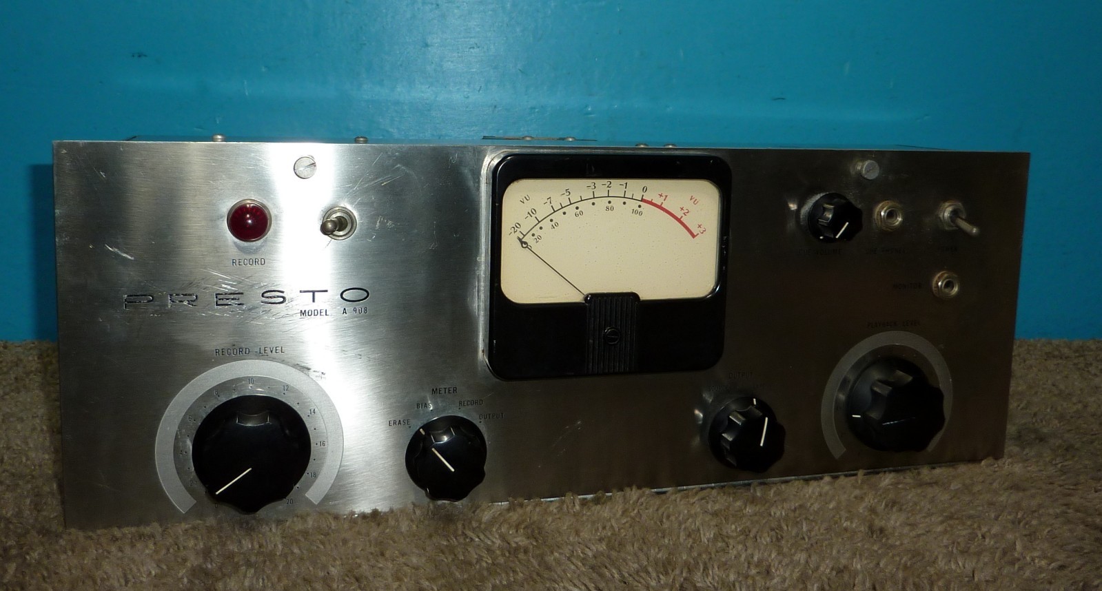 PRESTO Model A-908 Amplifier Preamplifier Extremely Rare!