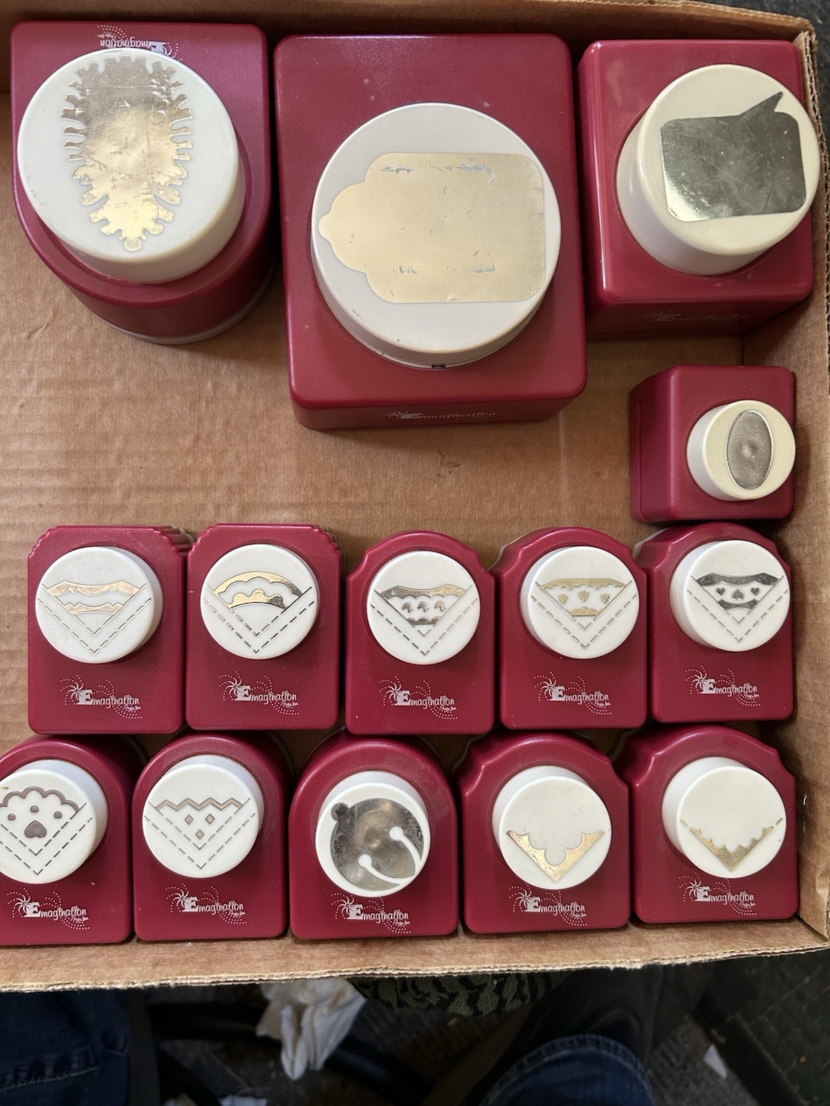 Imaginatión Corner Punch Set Paper Punch Lot,  1", Border & Corner Designs 14