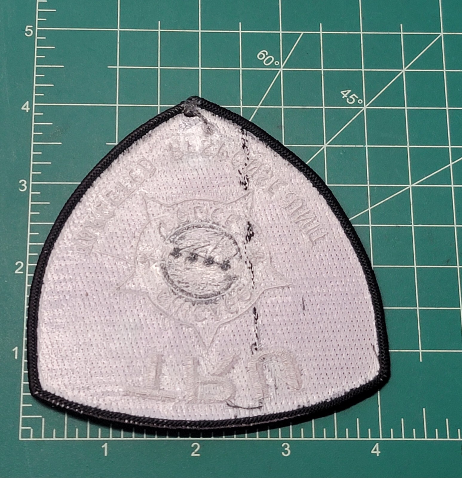 CHICAGO POLICE SHOULDER PATCH: Targeted Response Unit (TRU) Black