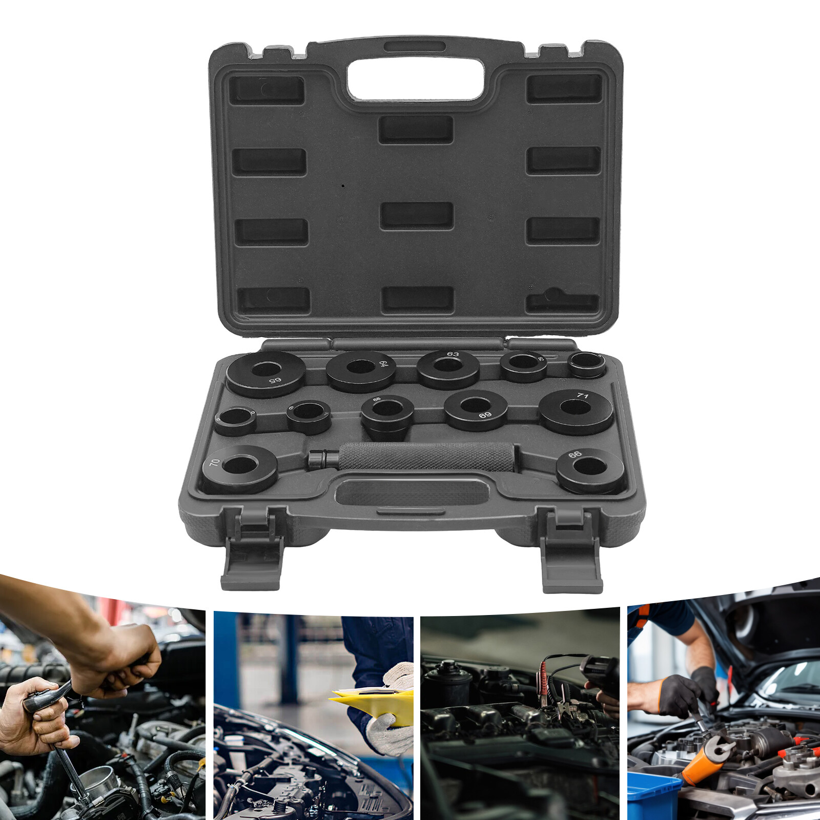 13PCS Bushing Driver Tools Transmissions Bushing Driver Set Bushing Driver Tools