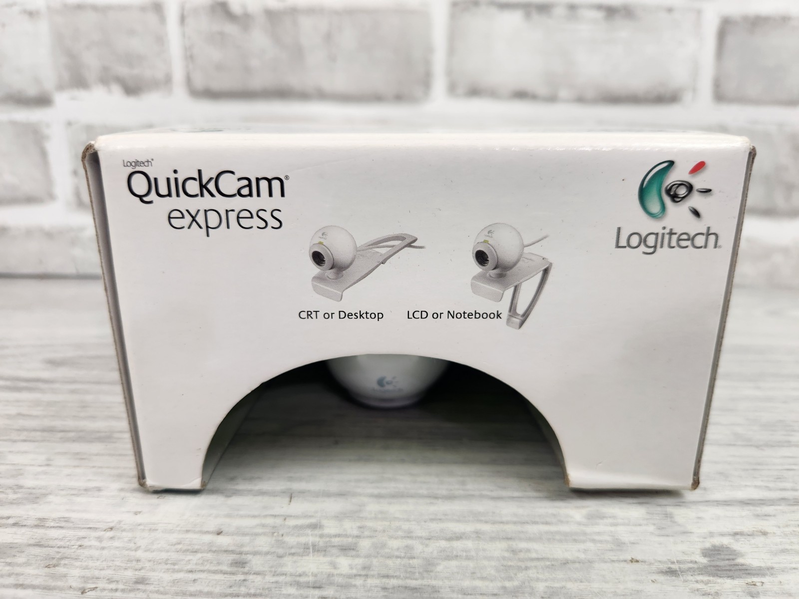 Logitech QuickCam Express USB Webcam Sealed New in Box Vintage Tech PC Retro