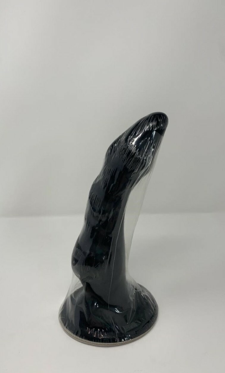 Black Silicone Pleasure Toy Dildo