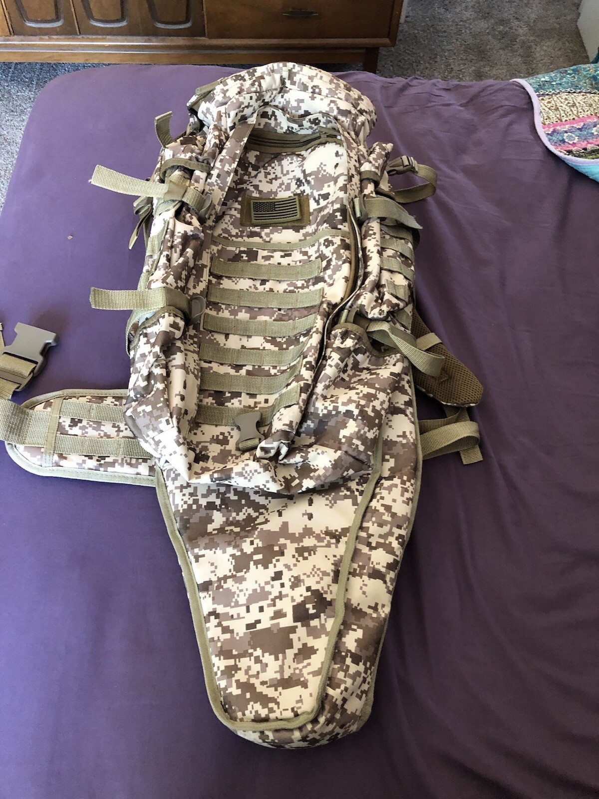 Camoflauge Backpack