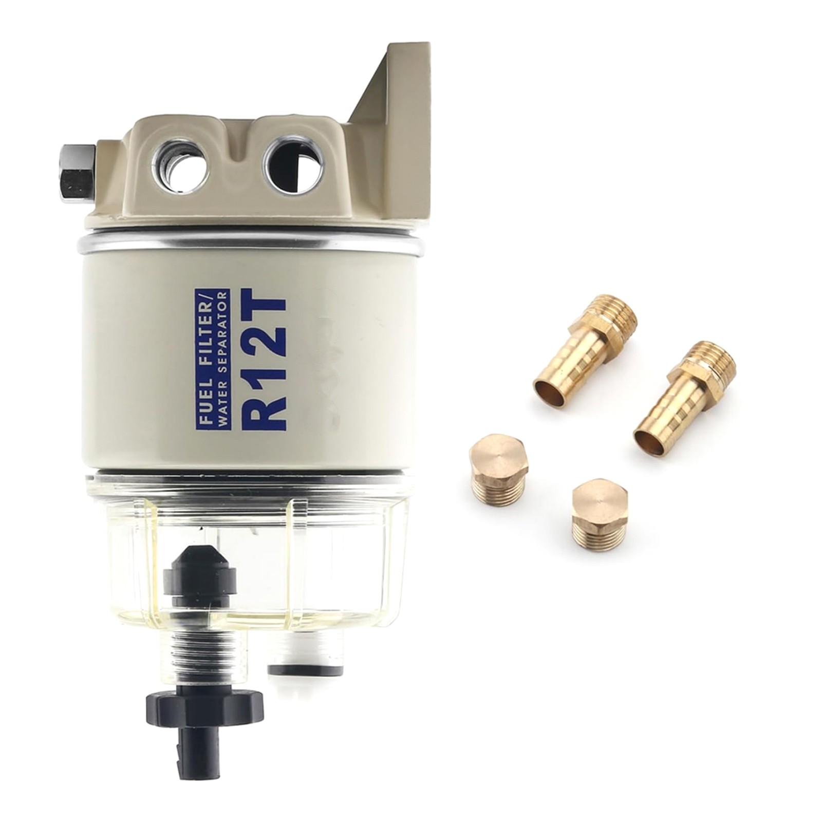 For Gas & Diesel Engines Marine Fuel Water Separator Kit Replacement New 1PCS