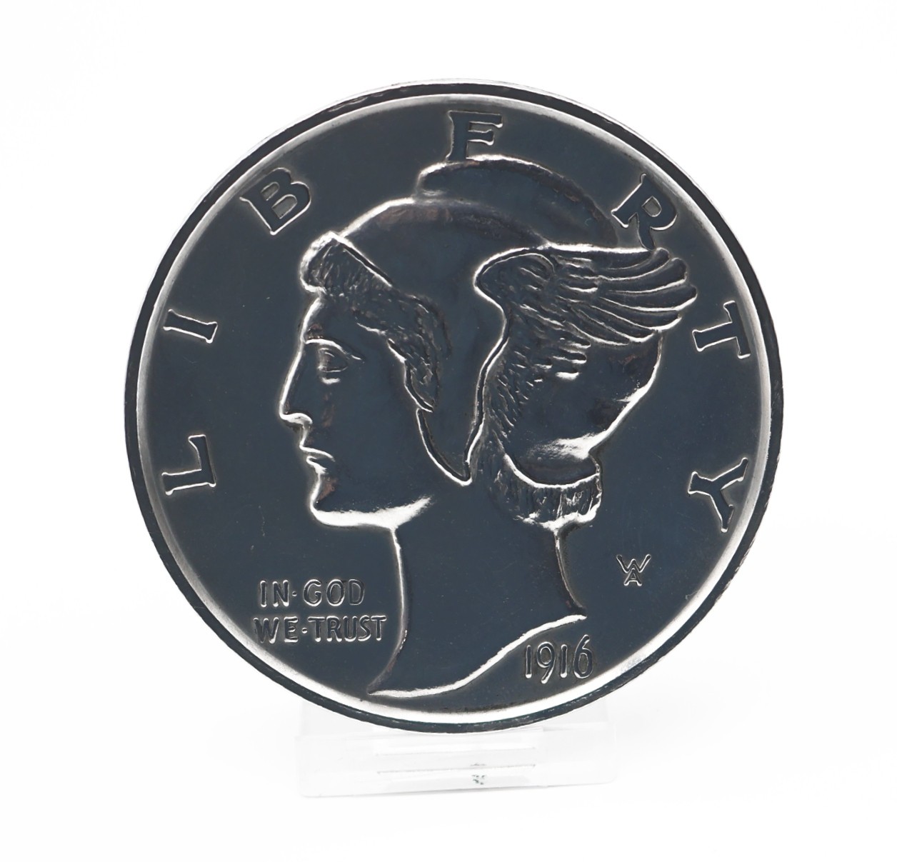 1916 Mercury Head Dime 3" Metal Novelty Coin