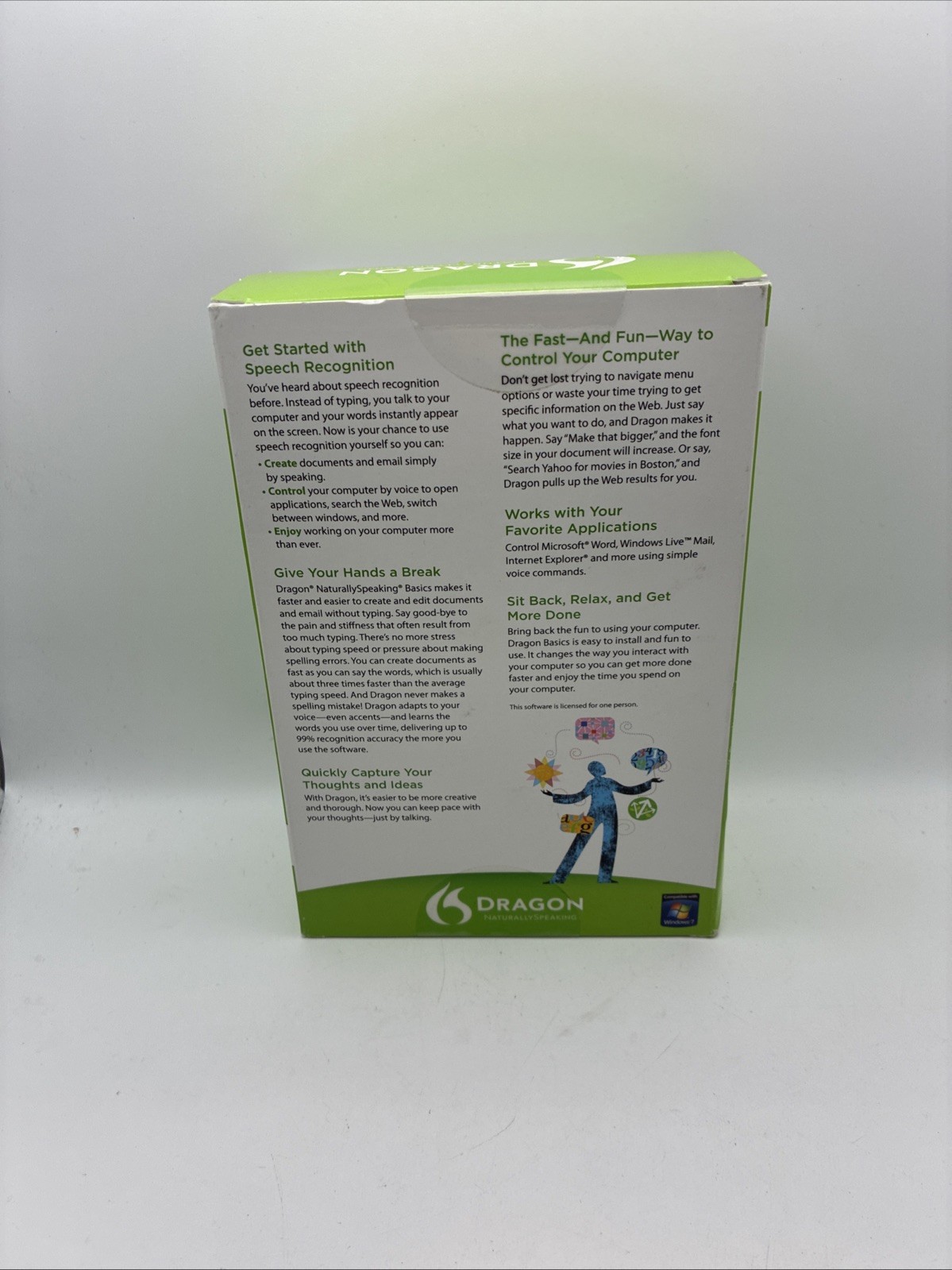 Dragon NaturallySpeaking Speech Recognition Software Basics Version 11 By Nuance