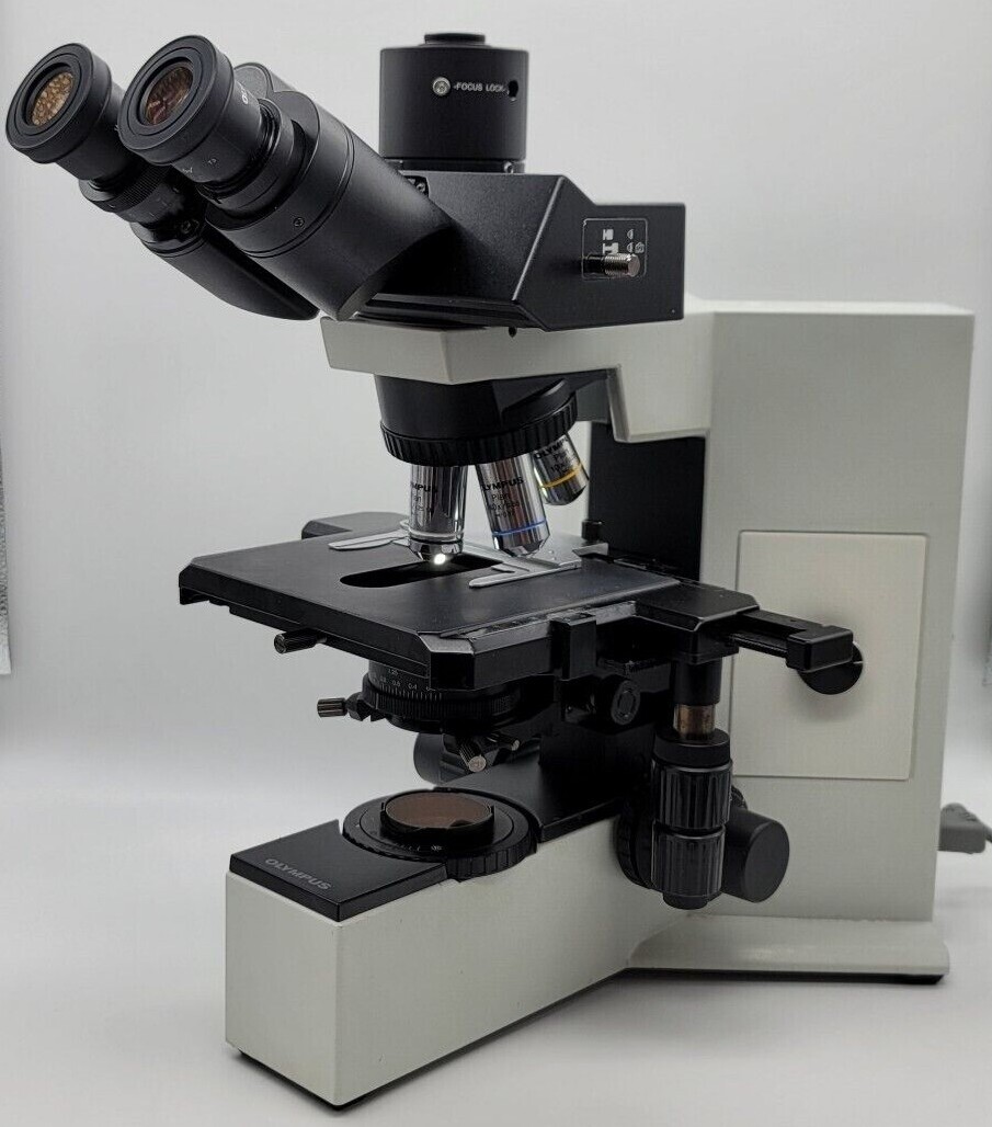 Olympus Microscope BX40 with LED and Trinocular Head