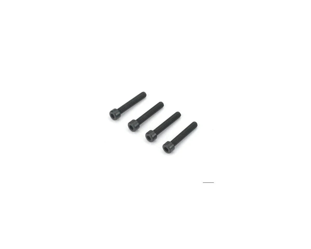 Dubro 3.5mm x 20 Socket Head Cap Screws, 4/pkg