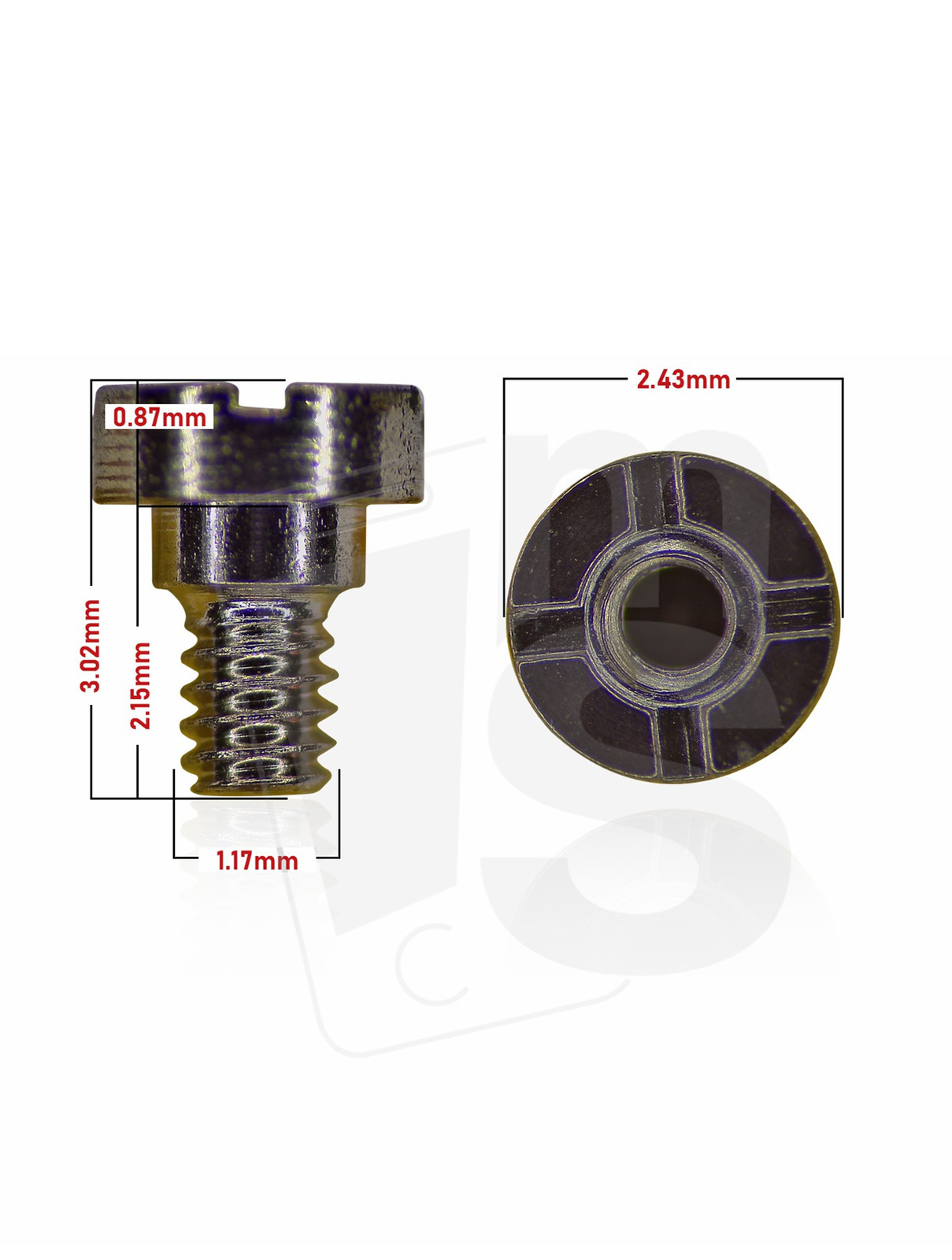 Replacement Screw Box 2.0 Refill [ 2M2 ] (100 Pack)