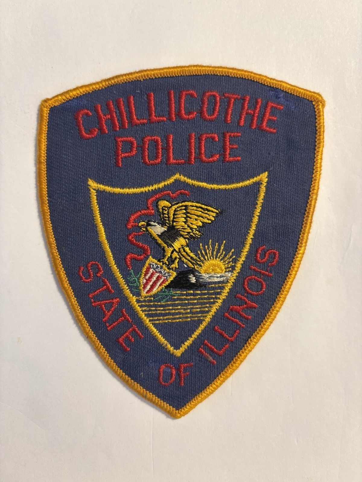 Chillicothe, Illinois                           Police Department Patch