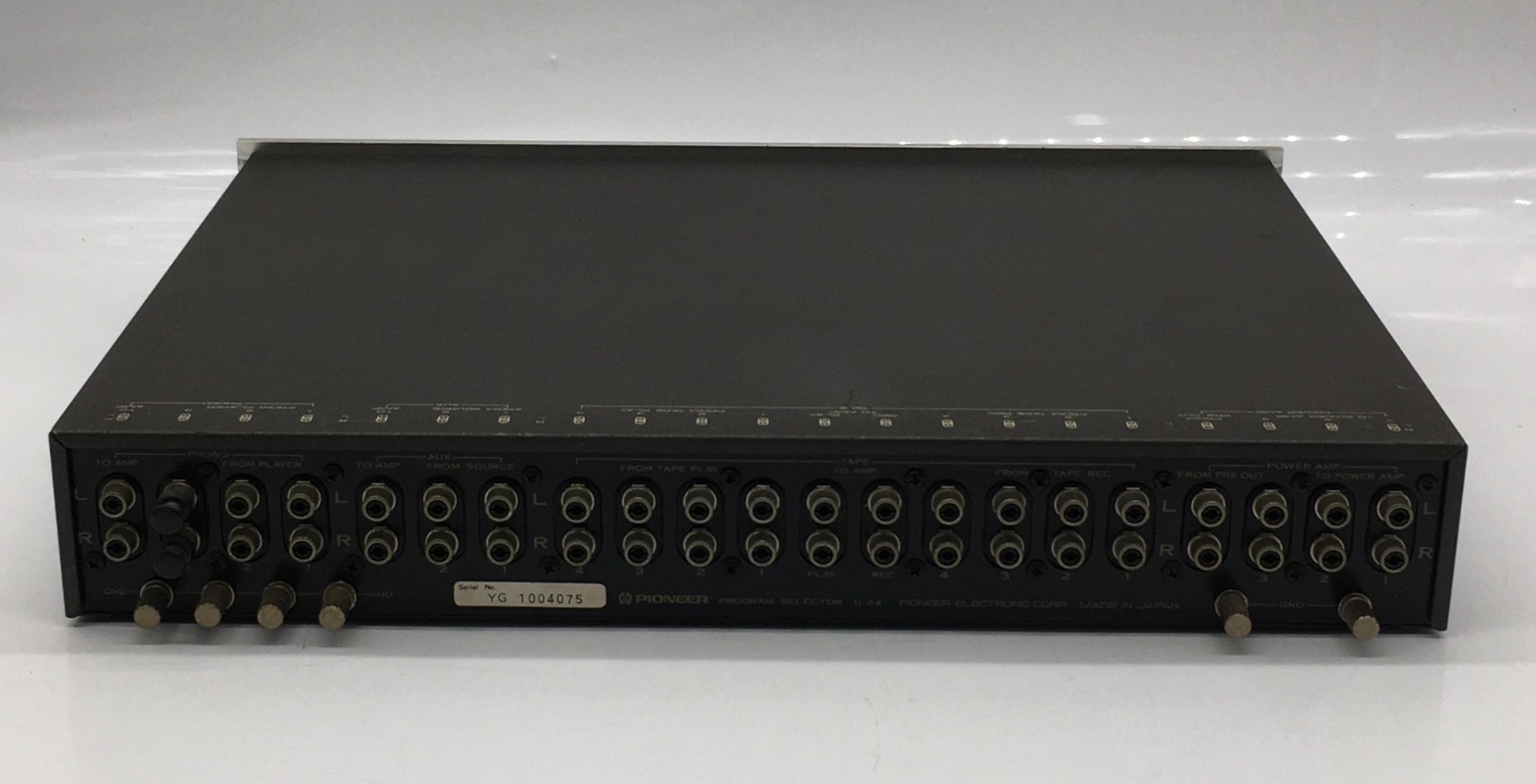 Pioneer U-24 Passive Type Multi-Function Audio Program Selector Tested Working