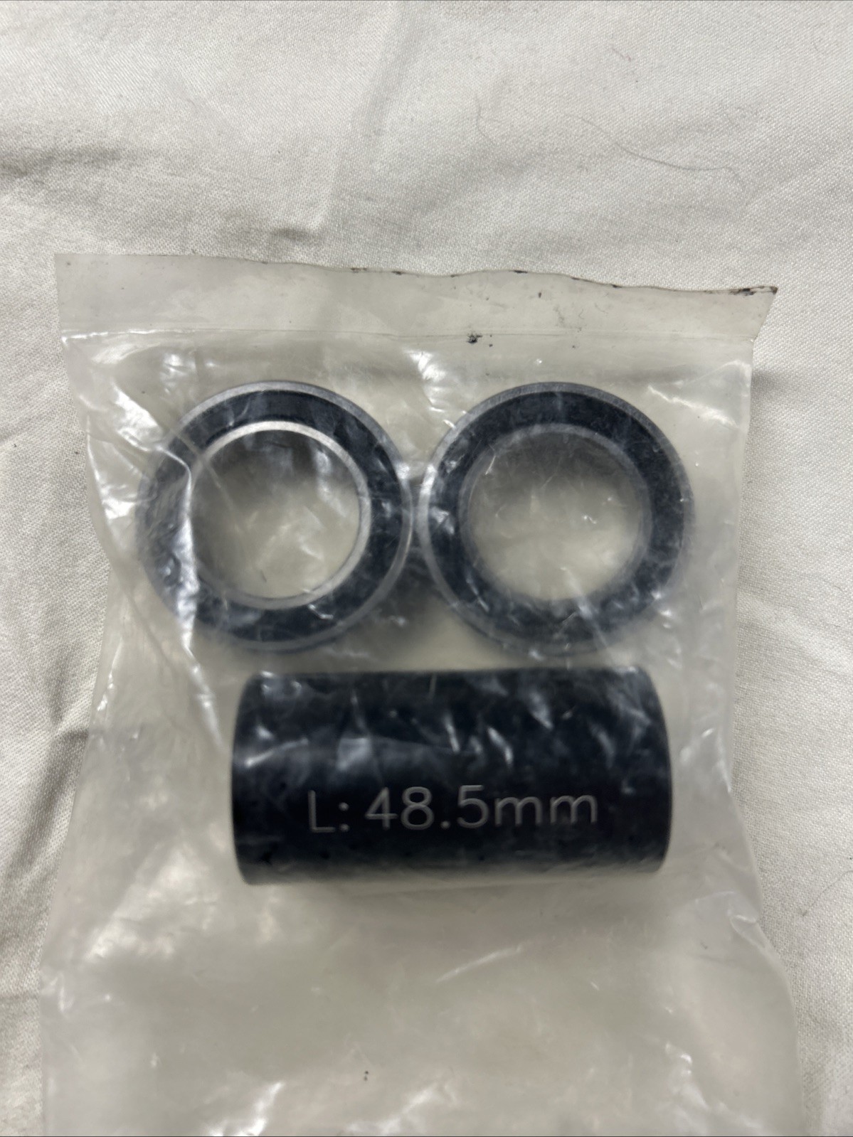 BMX bottom Bracket Spanish 20mm spindle 48.5mm spacer