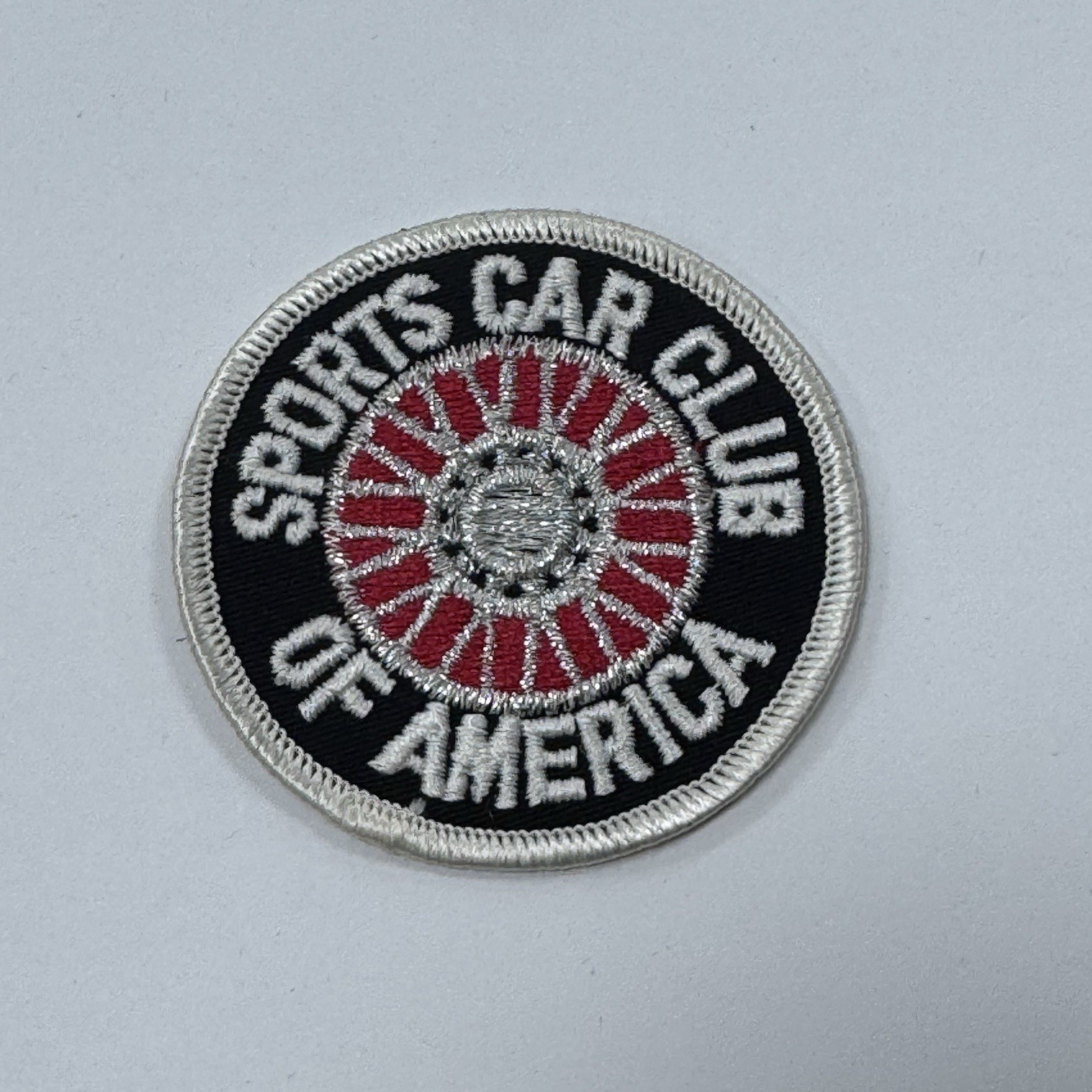Vintage NOS Sports Car Club of America 3" SCCA Round Patch