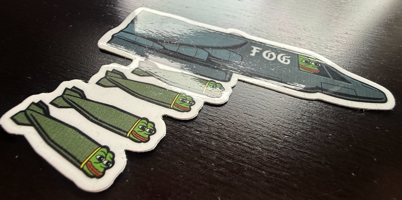 Forward Observations FOG "Pepe B-52" Sticker