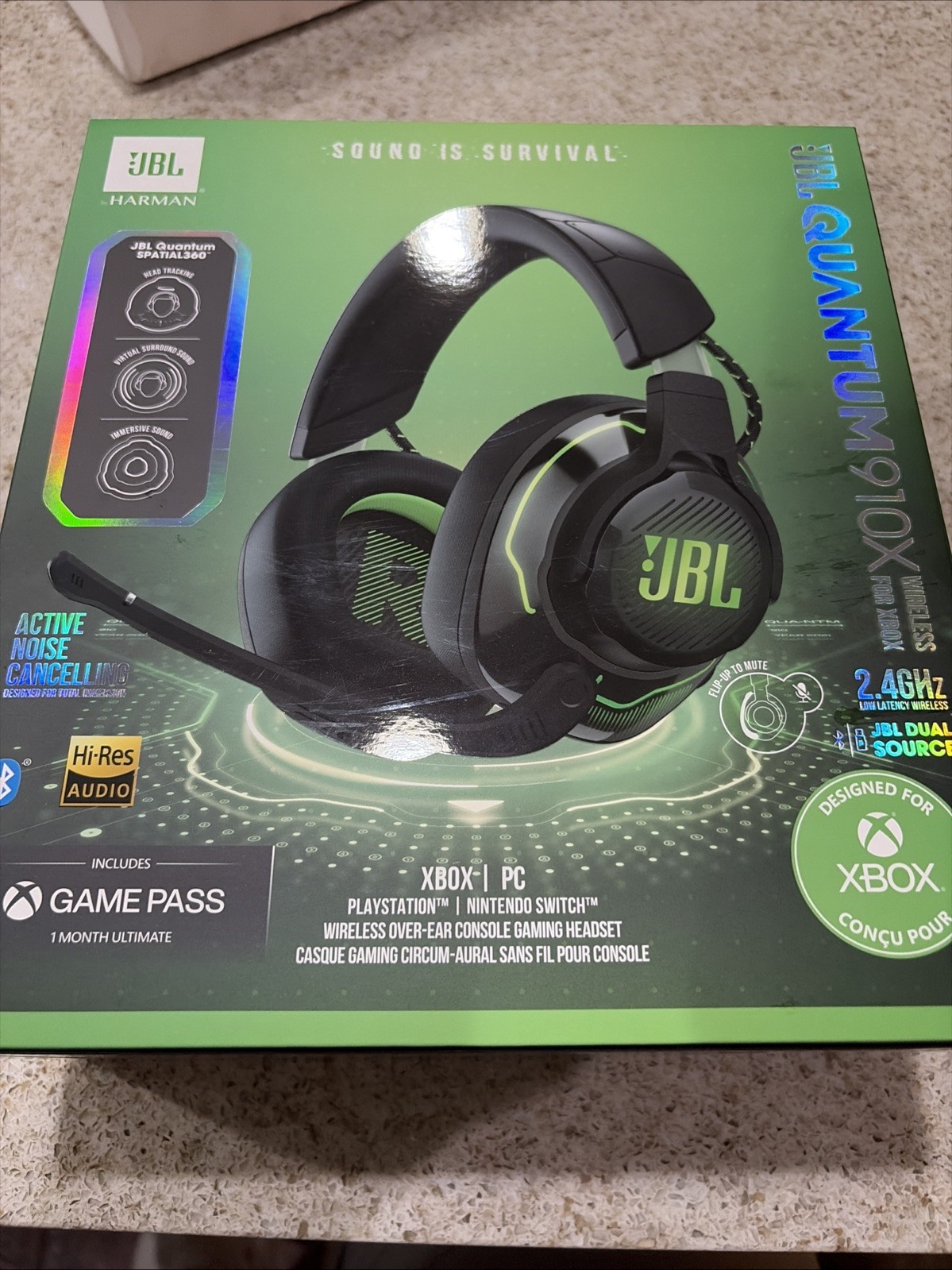 New Sealed JBL Quantum 910x Wireless For XBOX