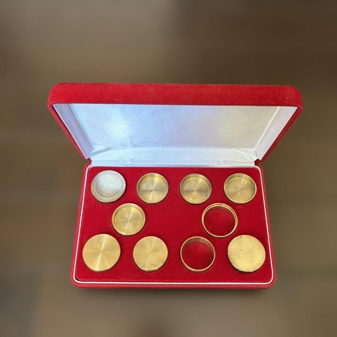 Tenyo Coin Box Collection with Red Case [Discontinued and Rare] From Japan