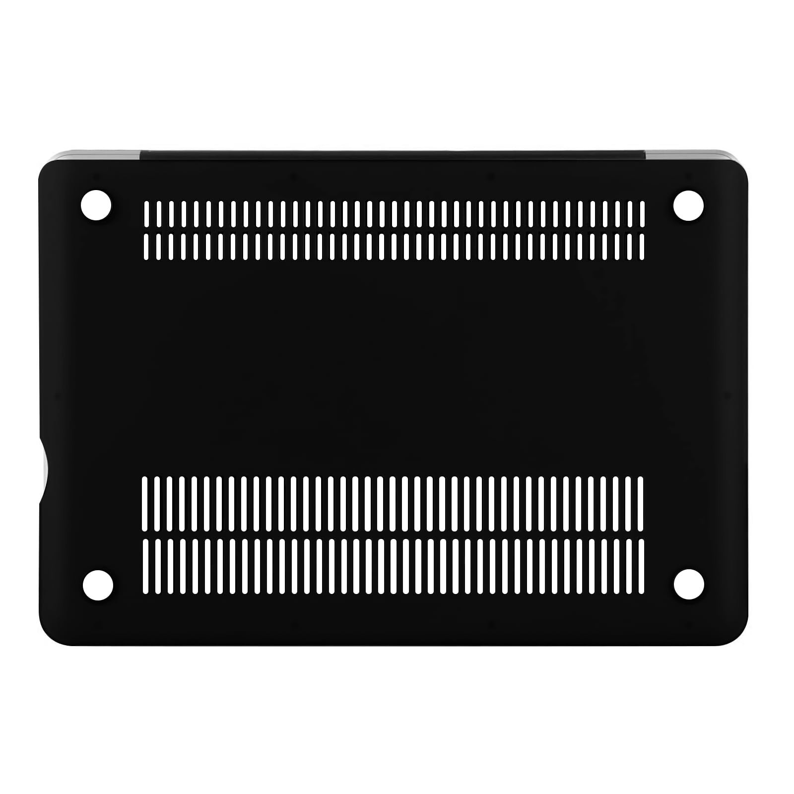 MOSISO Compatible with MacBook Pro 13 inch Case A1278 Old Version Black