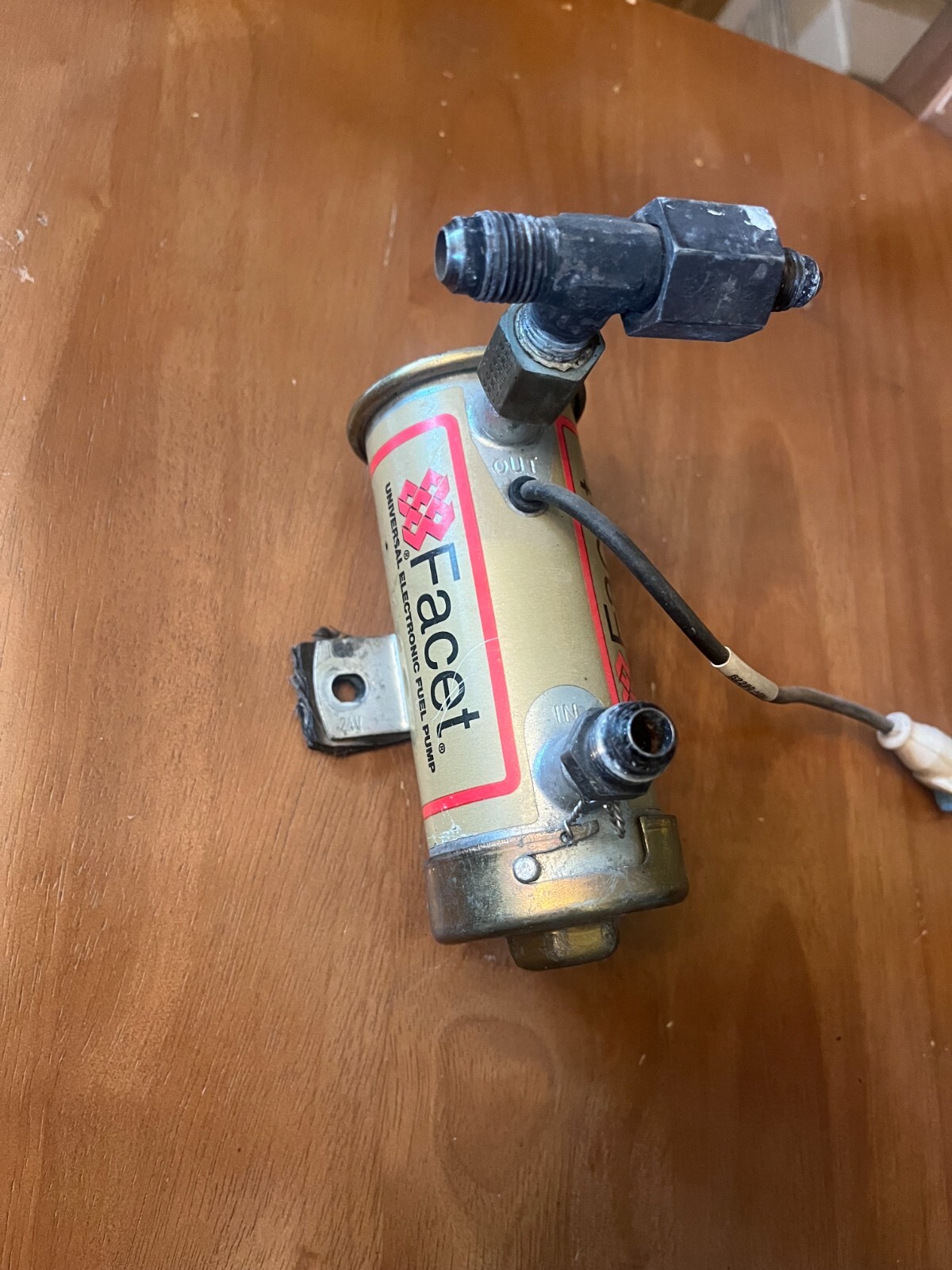 Electric Facet Fuel Pump with Fittings P/N: 477060E