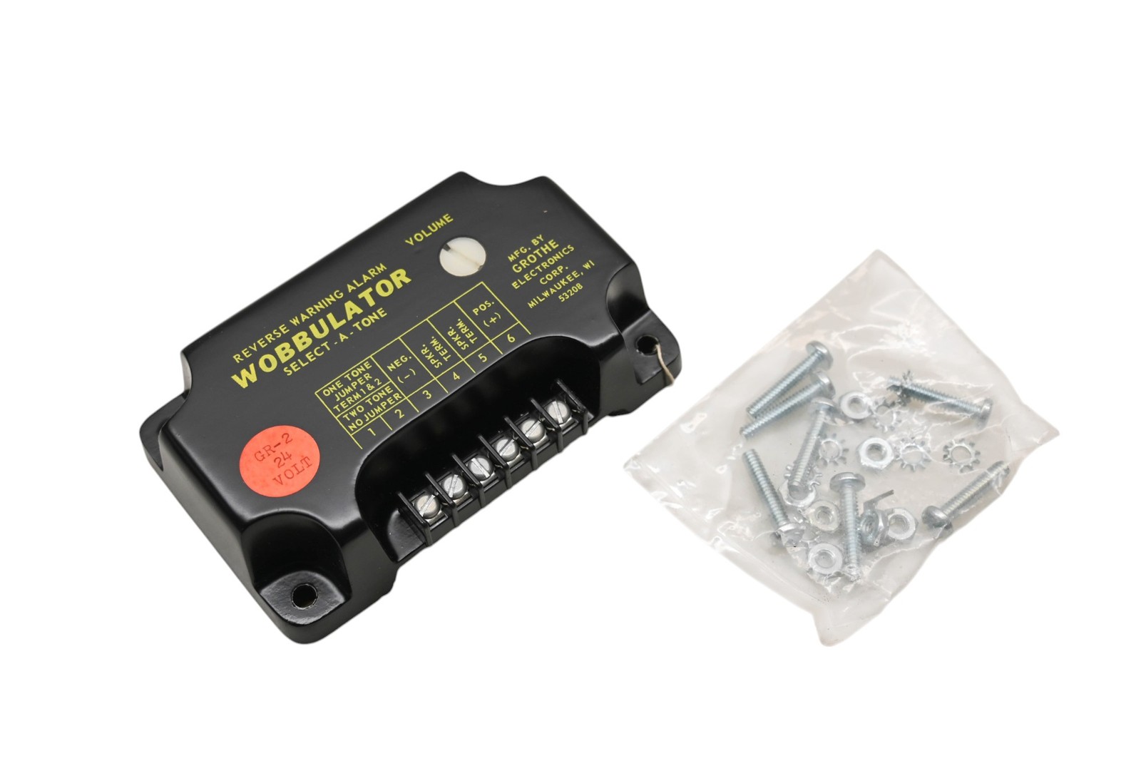 Grothe Electronics GR-2 24V Select-A-Tone Reverse Warning Alarm Wobbulator Kit