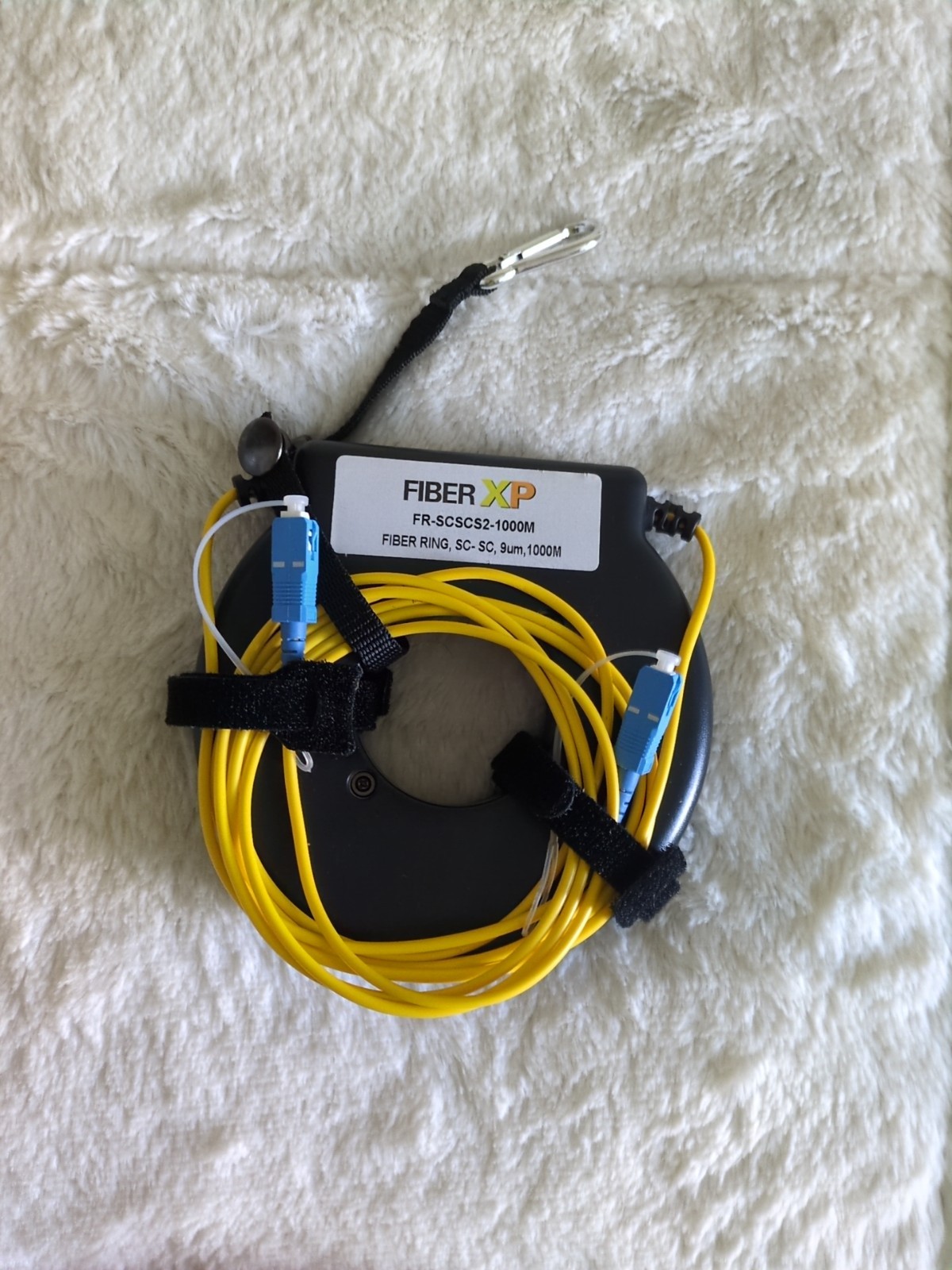 FiberXP FR-SCSCS2-1000M SM OTDR Fiber Ring, SC-SC 1000m LAUNCH CABLE