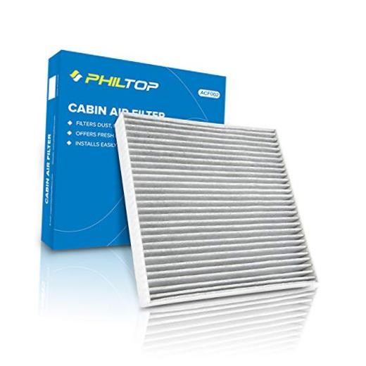 HEPA Cabin Air Filter w/Activated Carbon - Compatible with 8.8" x 9.3" x 1.2"