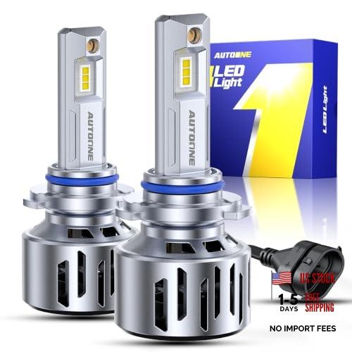 H13 9008 LED Bulbs, 100000LM 18X Brighter, 6500K White, 99% Compat | H13/9008