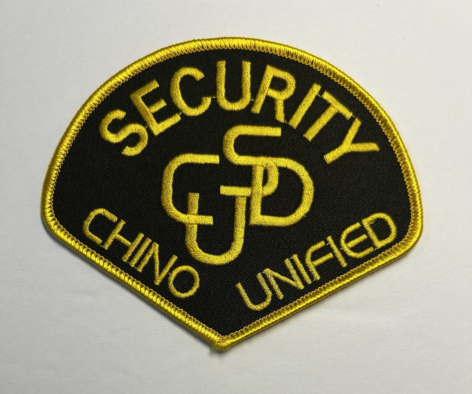 CALIFORNIA CHINO UNIFIED SCHOOL SECURITY DEPT PATCH SAN BERNARDINO COUNTY #PDD94