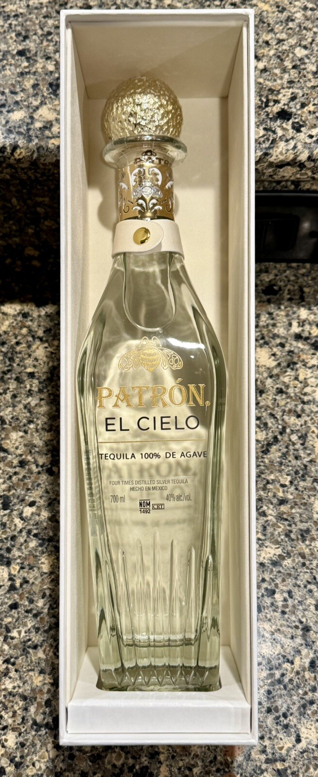 Patron EL Cielo Tequila Bottle EMPTY BOTTLE