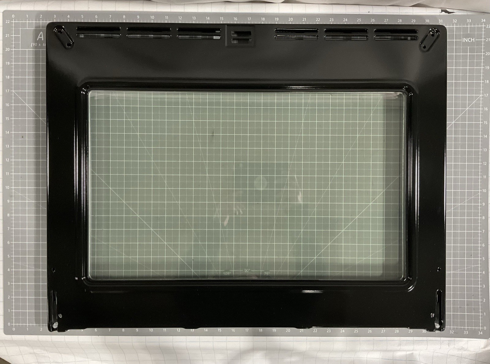 OEM WB63X32569 WB56X27480 GE JTS5000SN1SS Wall Oven Door Liner W/ Glass