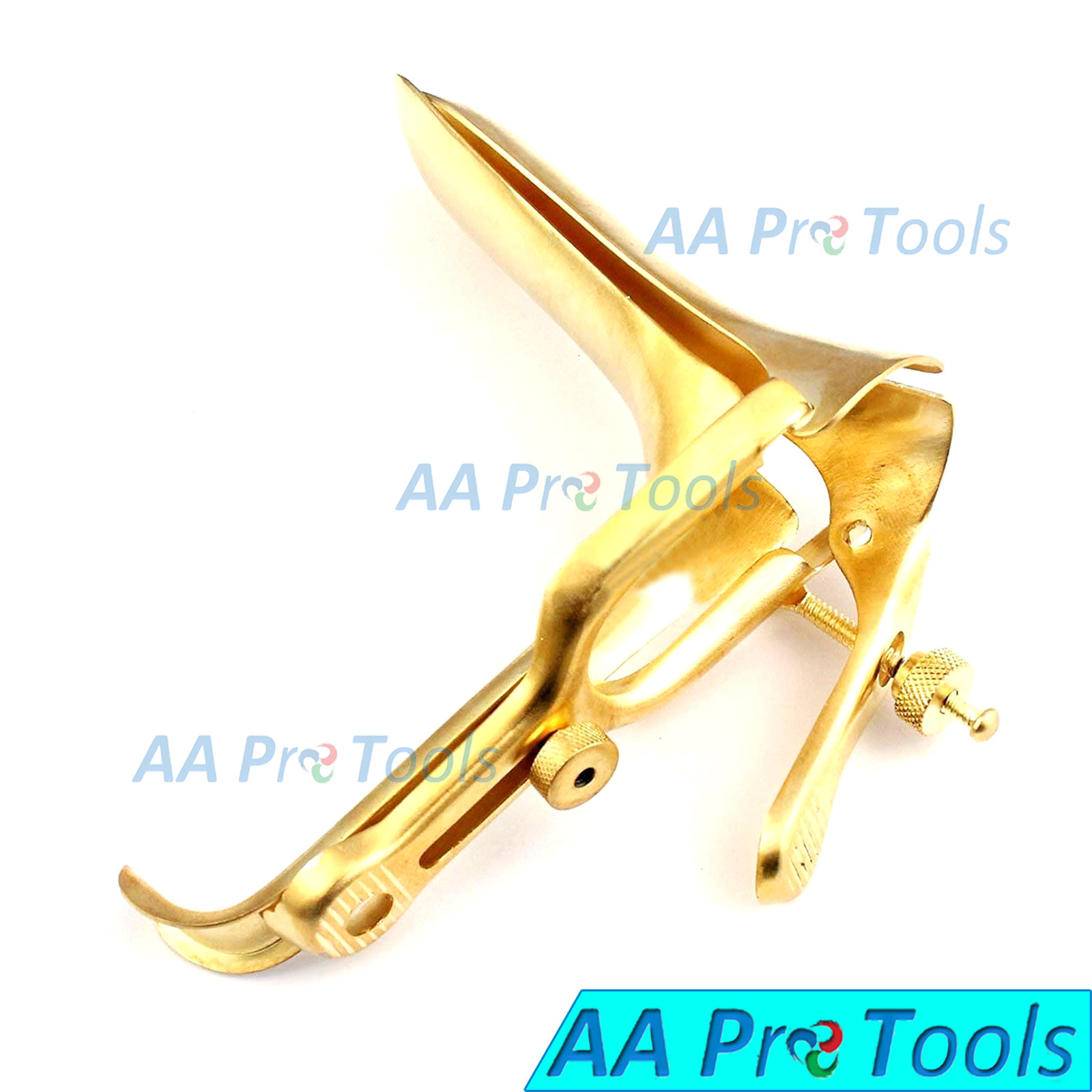 1-Graves Vaginal Speculum Large Full Gold Ob/Gynecology Surgical Instruments