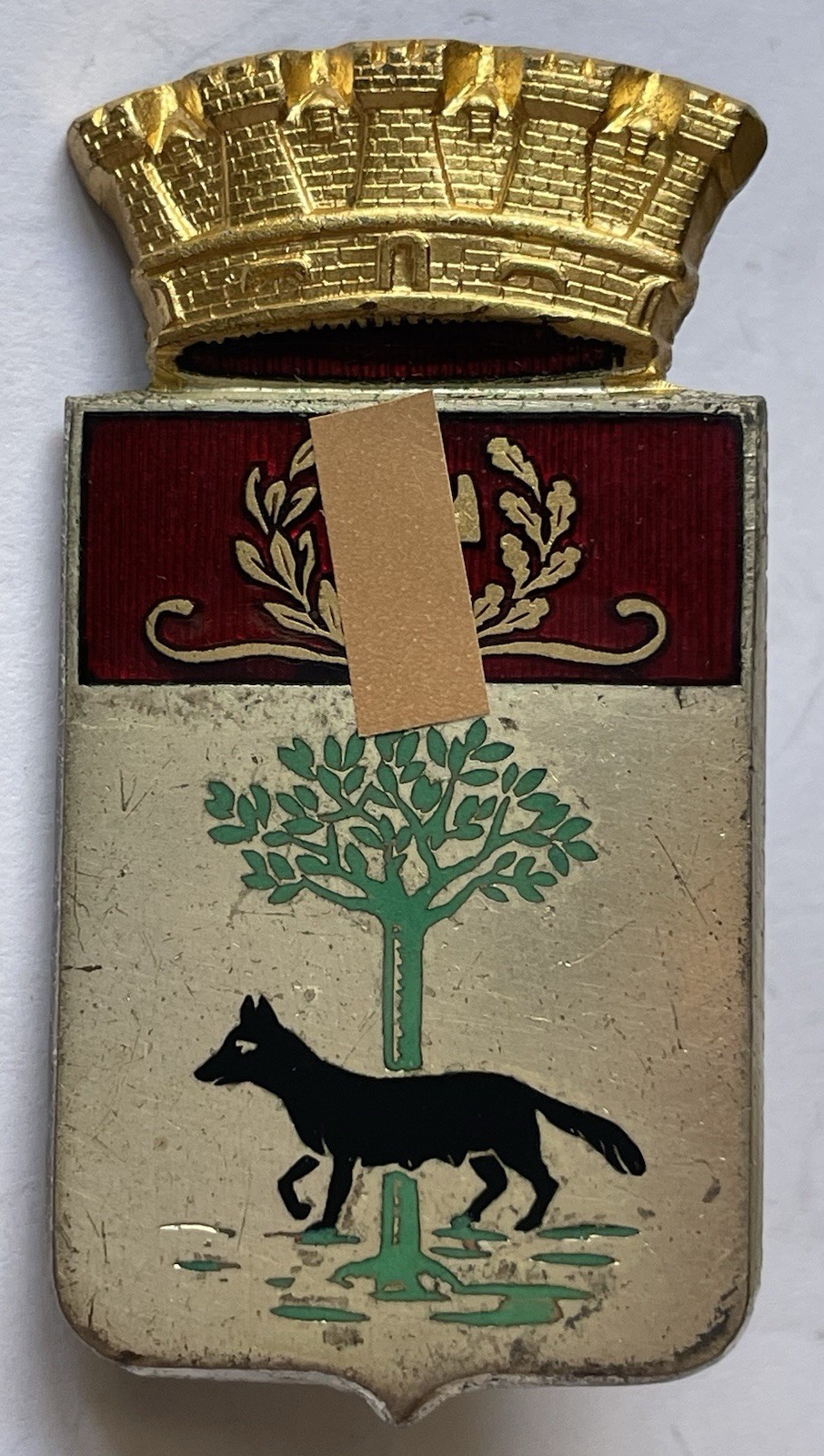 Armorial Badge Coat of Arms City of Lecce Twenty Years