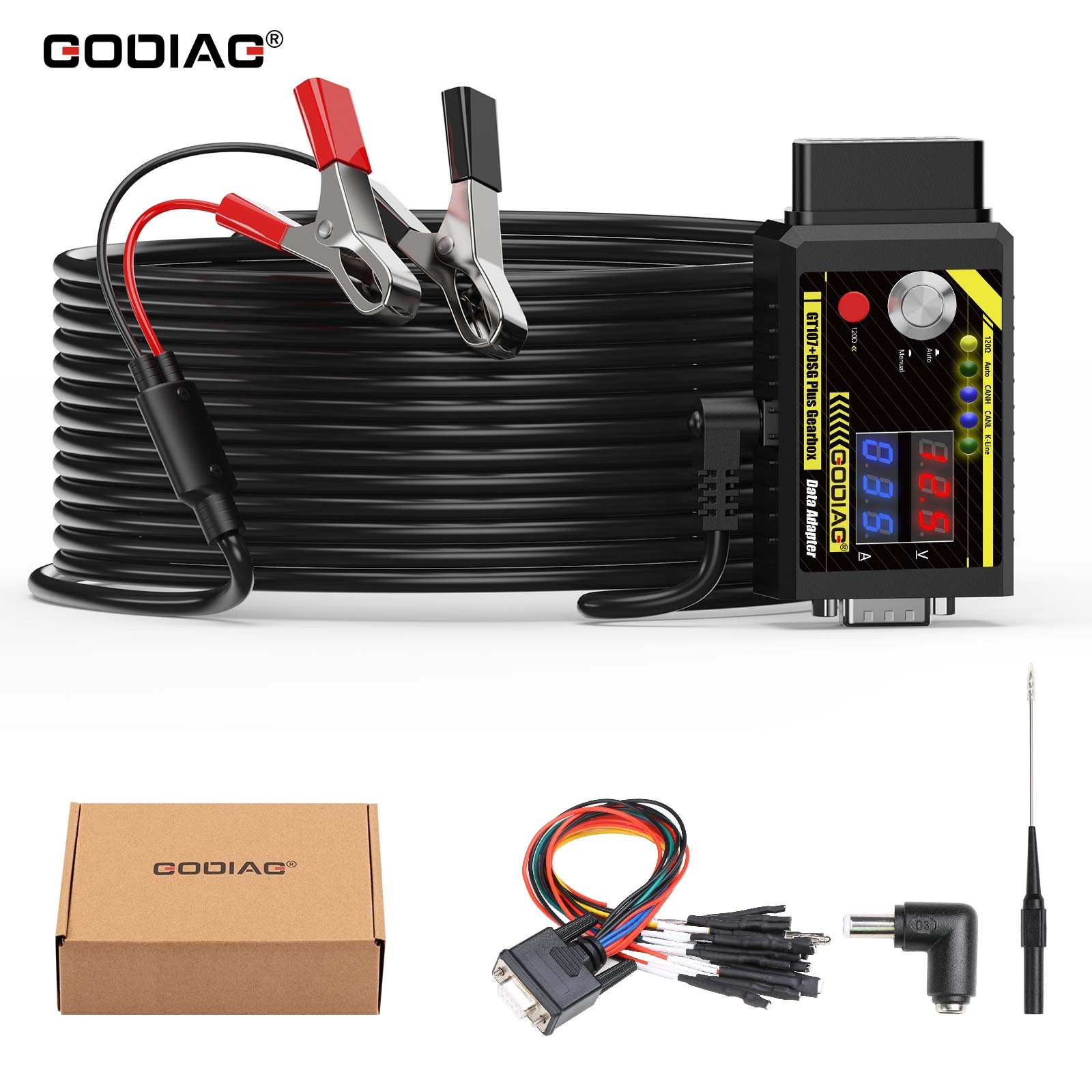 GODIAG GT107+ DSG Plus Gearbox Data Adapter For DQ250 DQ200 DQ500 VL381 VL300