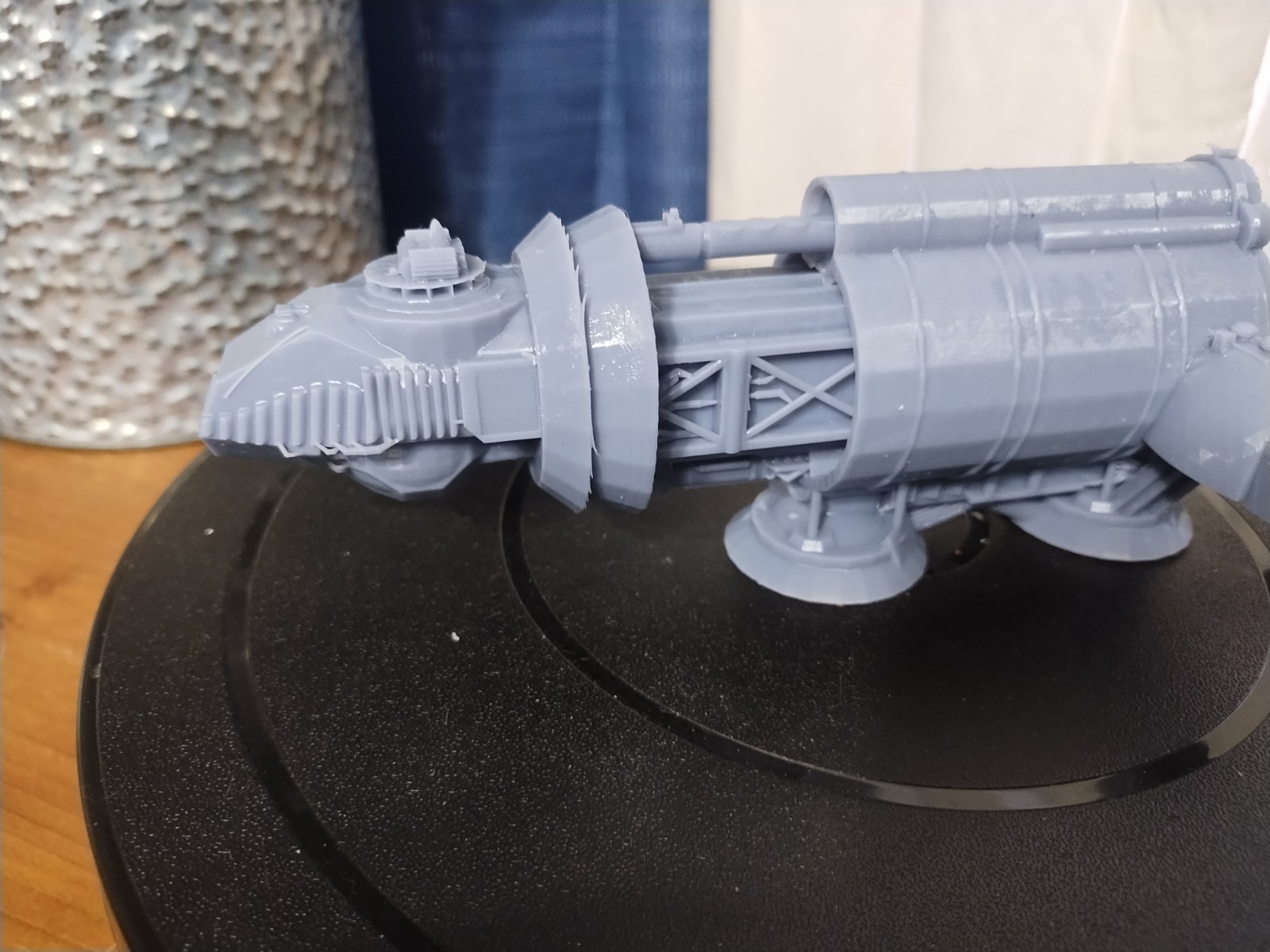 Battlestar Galactica Ragtag Ship 3D Resin Print 8.75"