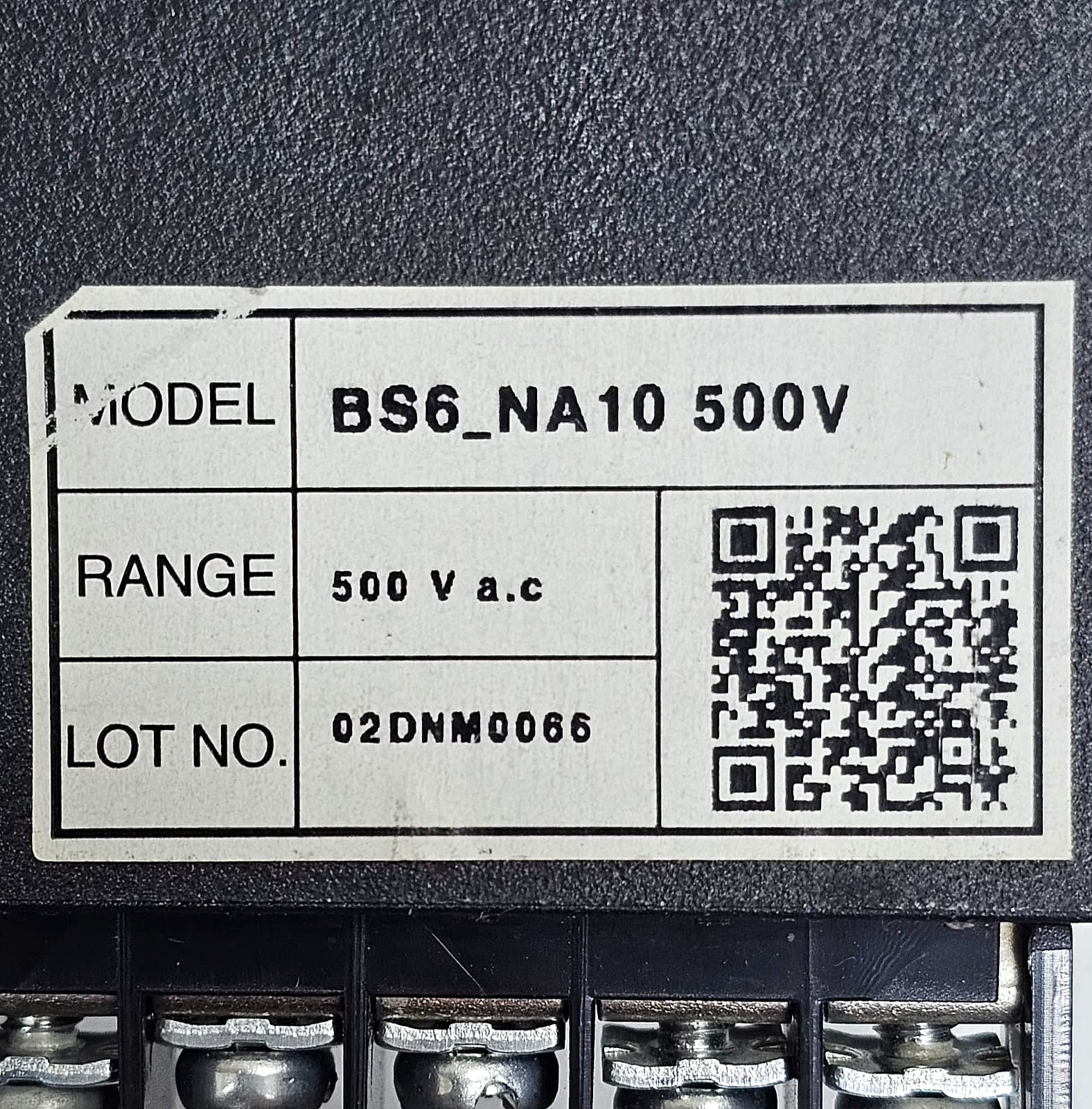Hanyoung | NUX BS6-NA10 | Volt Meter | 500V AC Range
