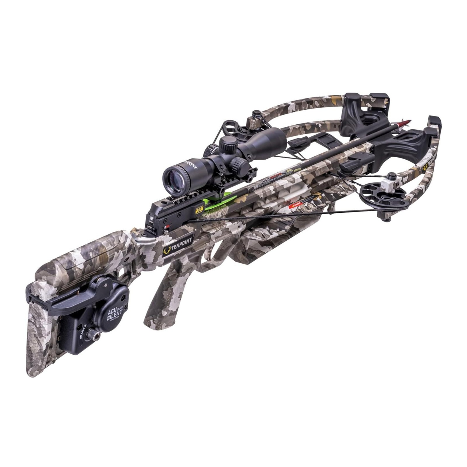 TenPoint Titan 400 ACUdraw Silent Crossbow with Pro-View 400 Scope (Vektra)