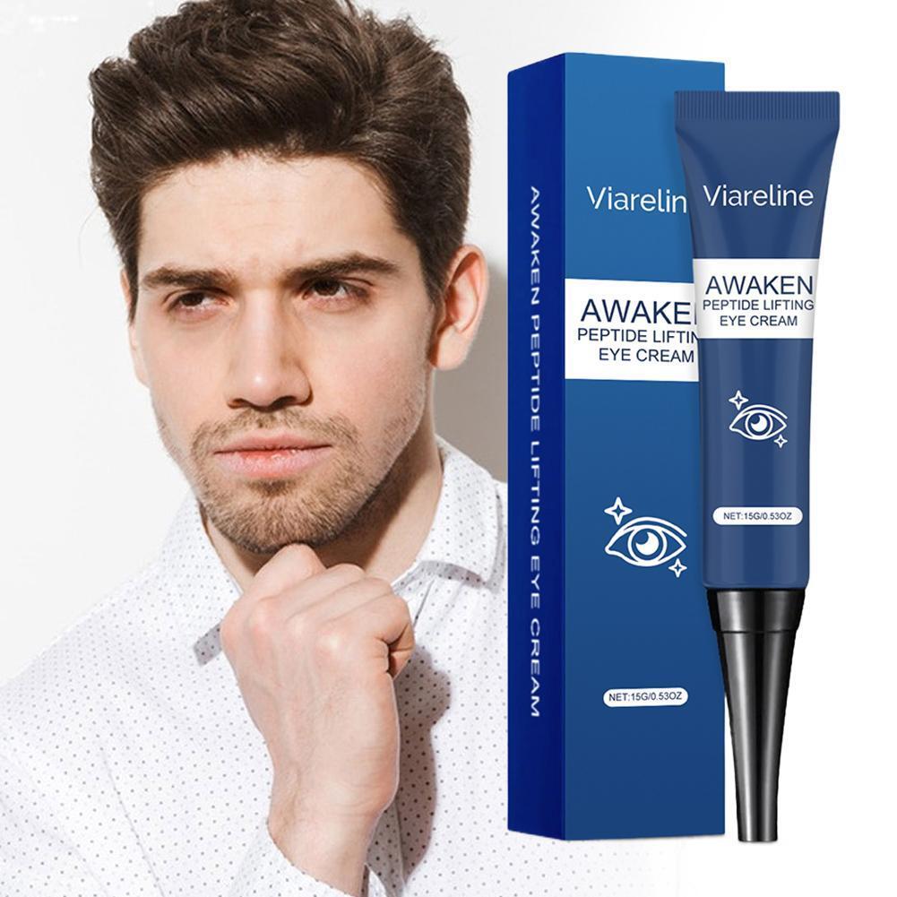 Men Eye Bags Remover Cream Anti Dark Circles Anti Puffiness Fade Fine Line  L8H9