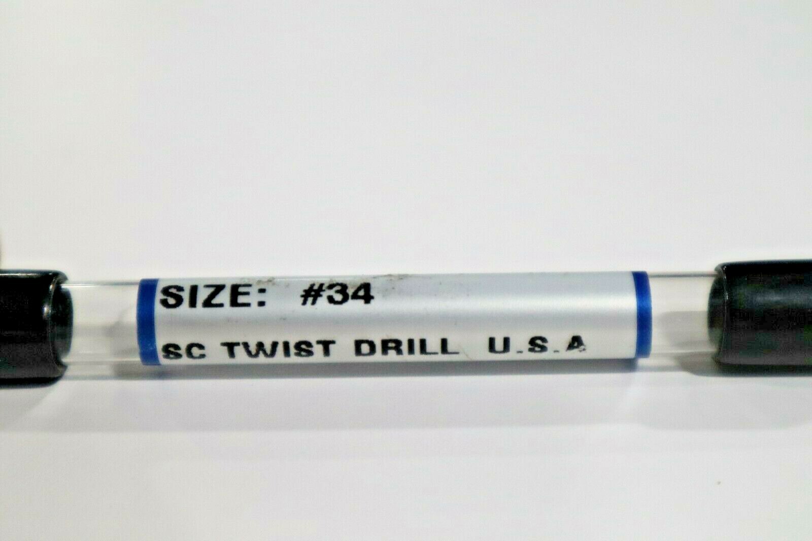 #34 CARBIDE DRILL, 2 FLUTE C493
