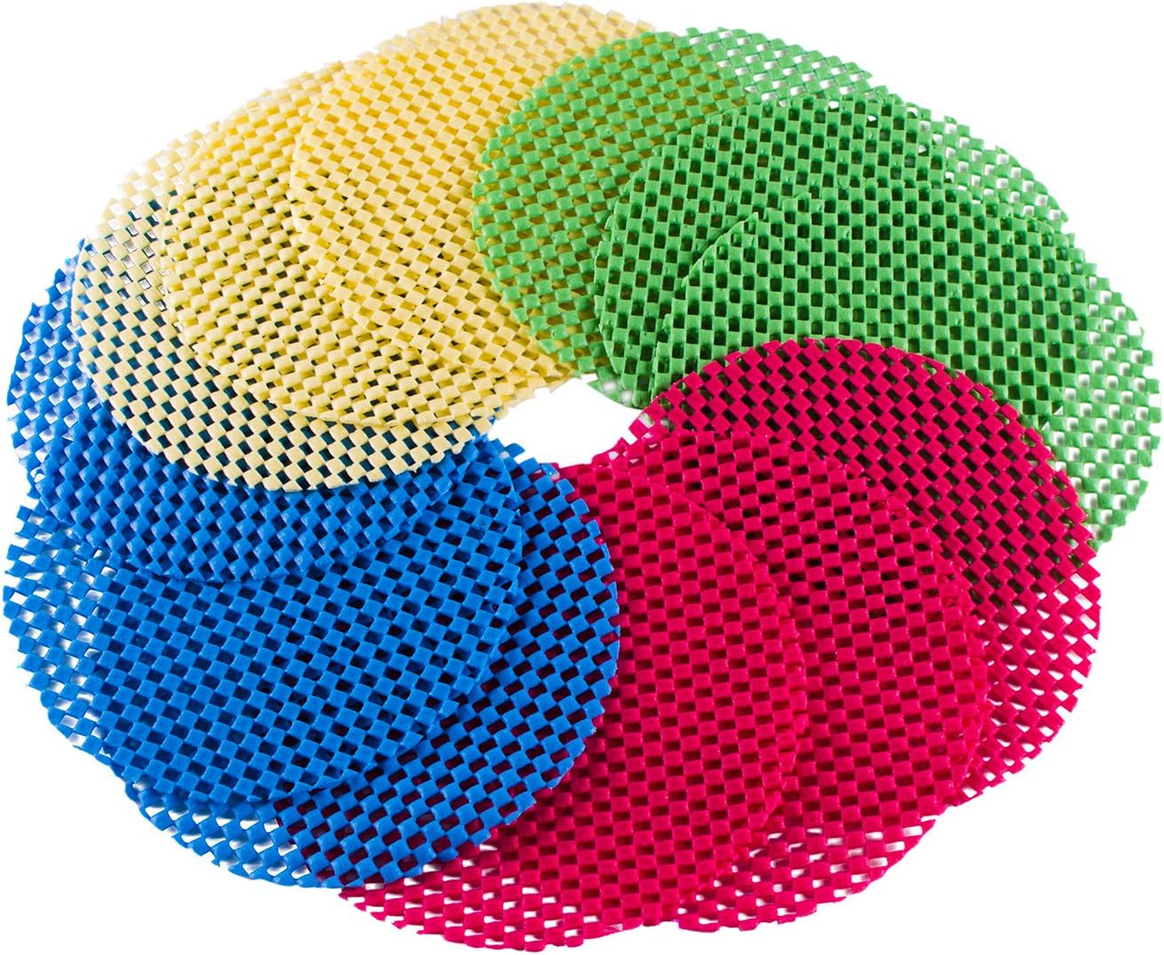 12 Pack MultiPurpose Bottle and Jar Opener Grip Pads Round Non Slip Openers