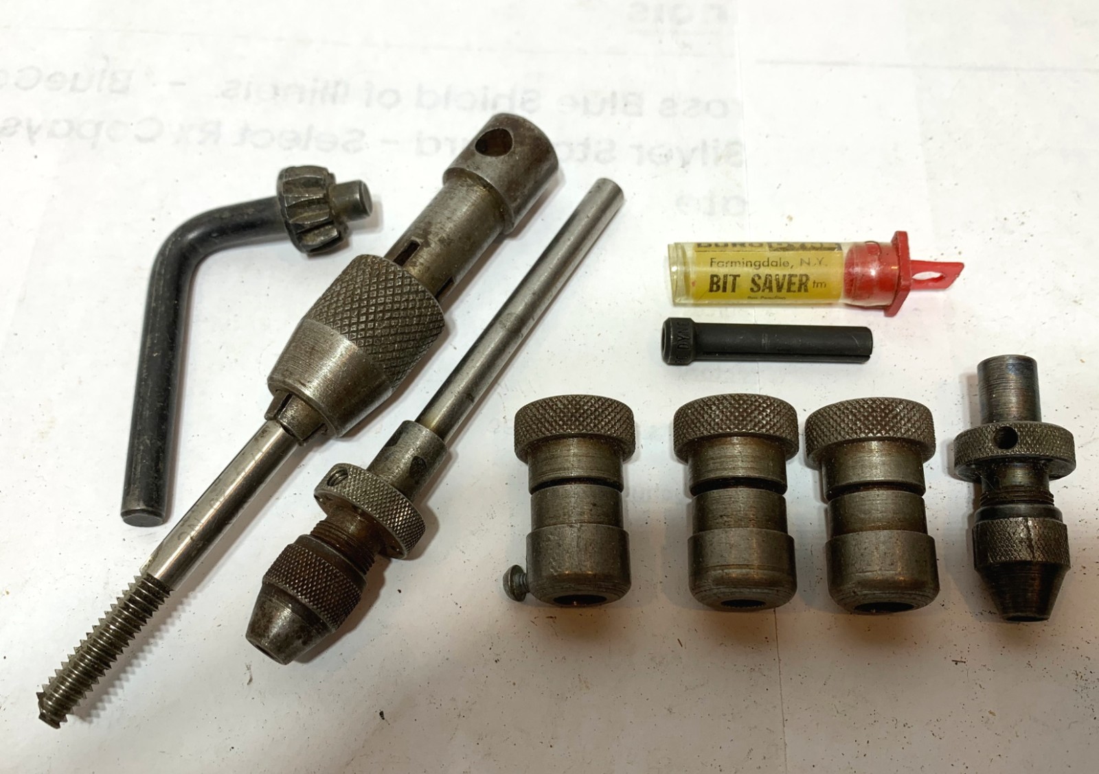 Mixed Lot Chucks Drill Bit Adapters, Couplers, Milling Machine Tools Metalworkin