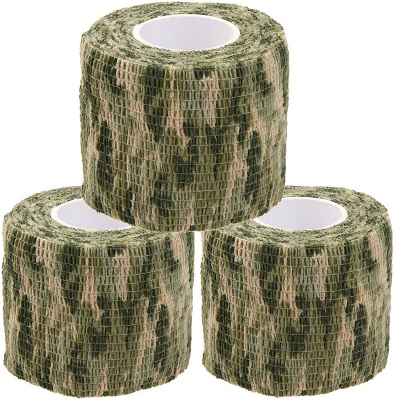 Cinta De Camuflaje Autoadhesiva Envoltura Protectora Camo Cinta De Camuflaje